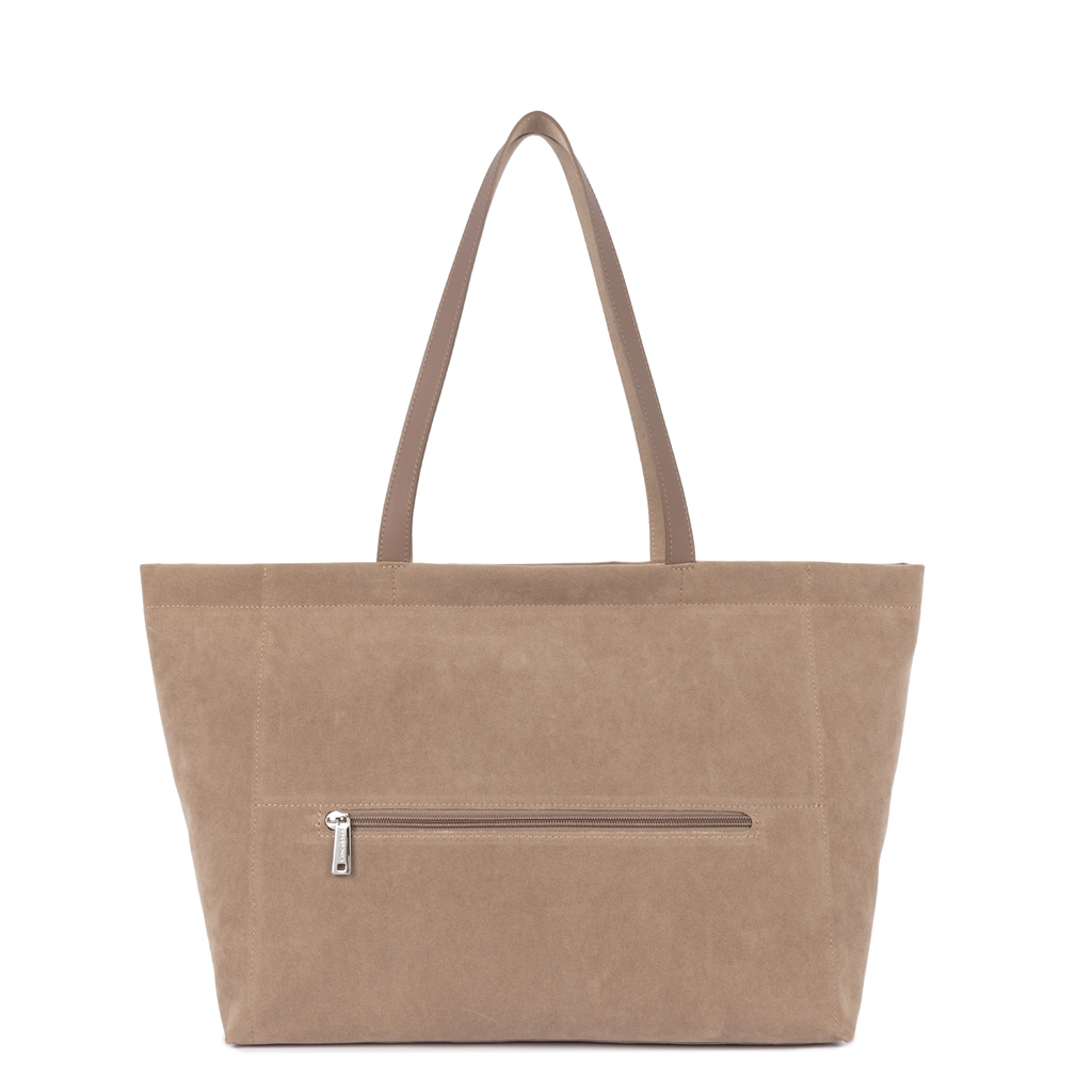 Grand sac cabas épaule - Suédine KBA