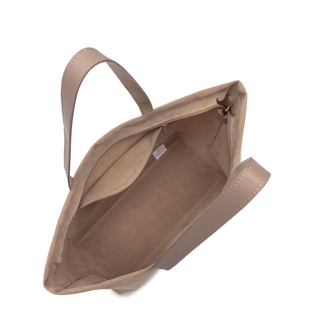 Grand sac cabas épaule - Suédine KBA