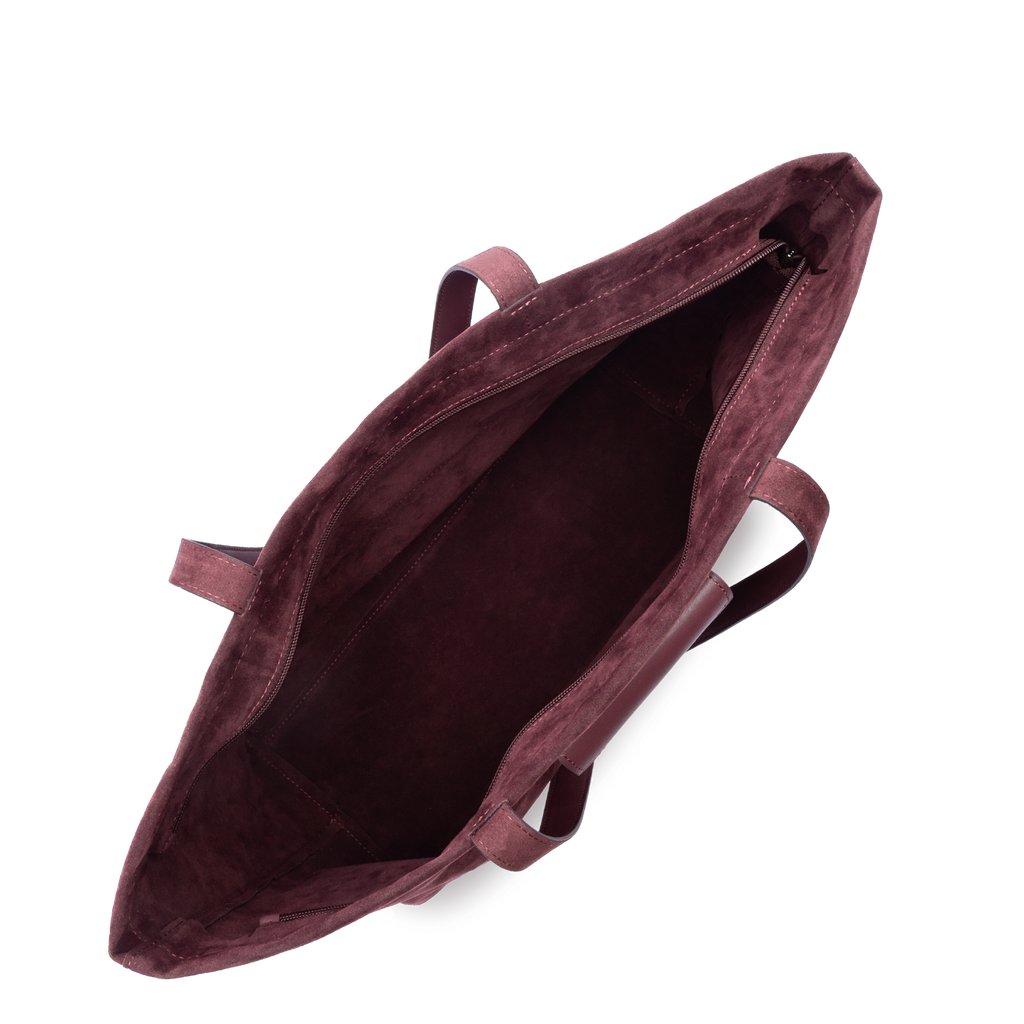 Grand sac cabas épaule - Suédine KBA