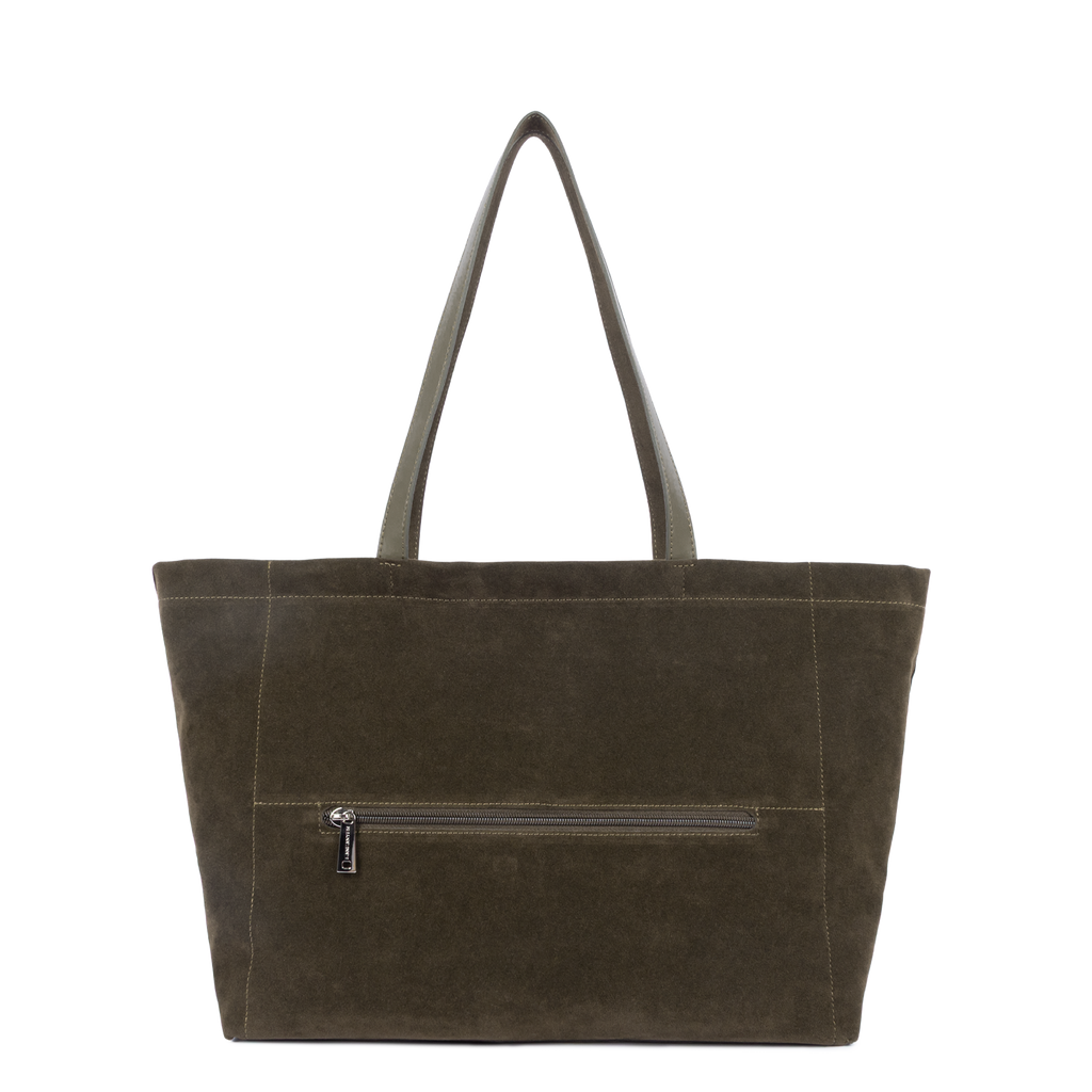 Grand sac cabas épaule - Suédine KBA