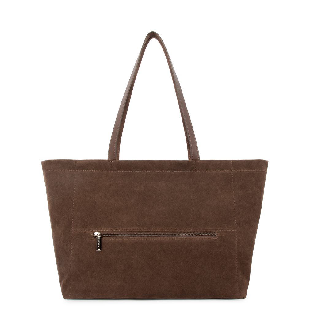 Grand sac cabas épaule - Suédine KBA