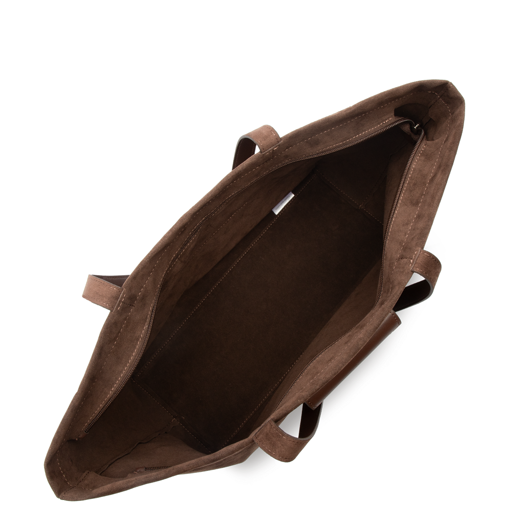 Grand sac cabas épaule - Suédine KBA
