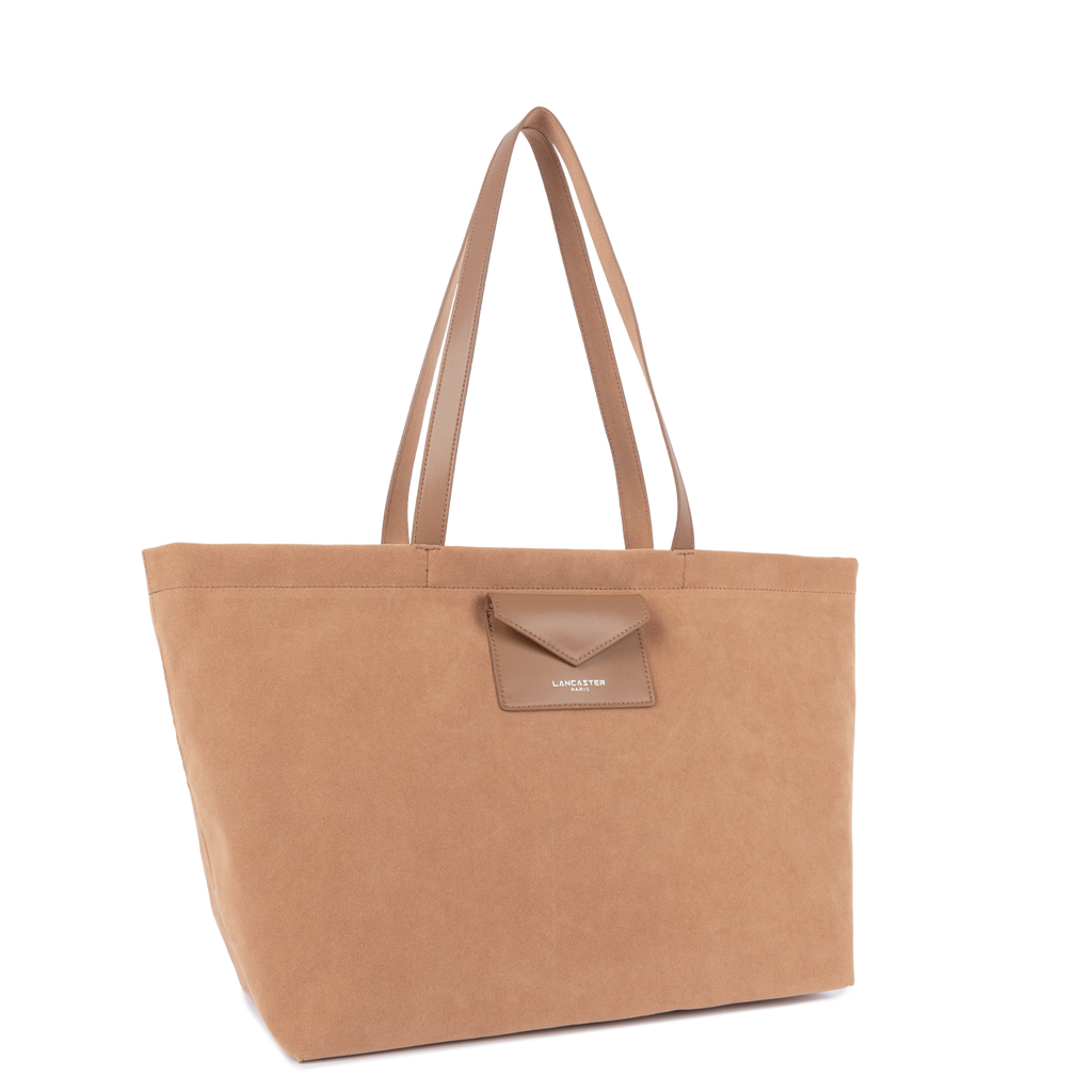 Grand sac cabas épaule - Suédine KBA