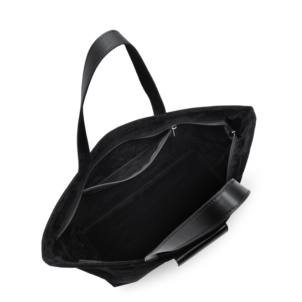 Grand sac cabas épaule - Suédine KBA