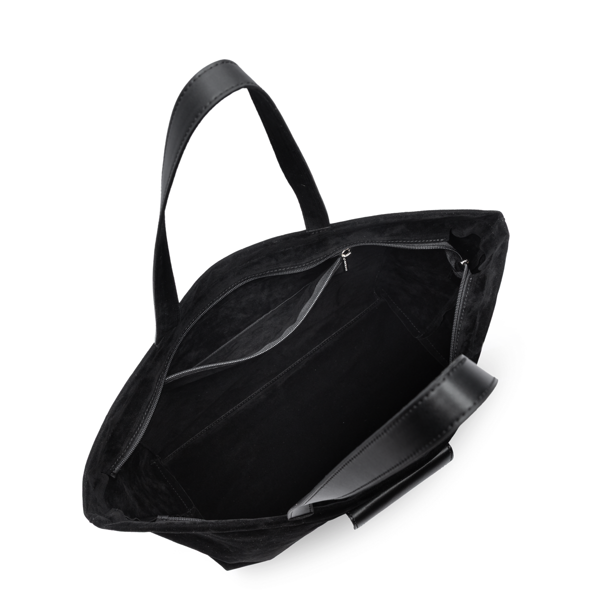 Grand sac cabas épaule - Suédine KBA