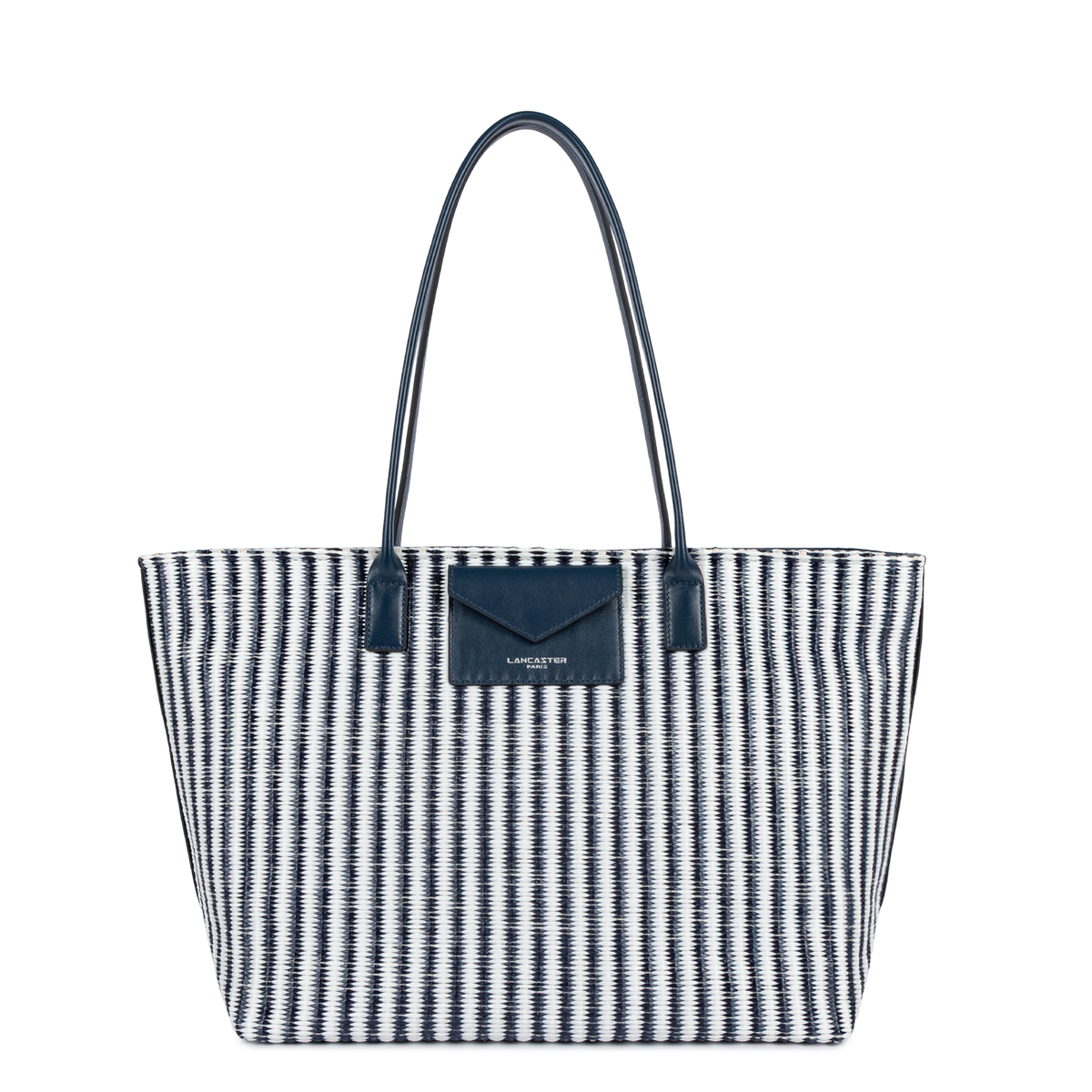Sac cabas épaule - KBA Marinière Osier