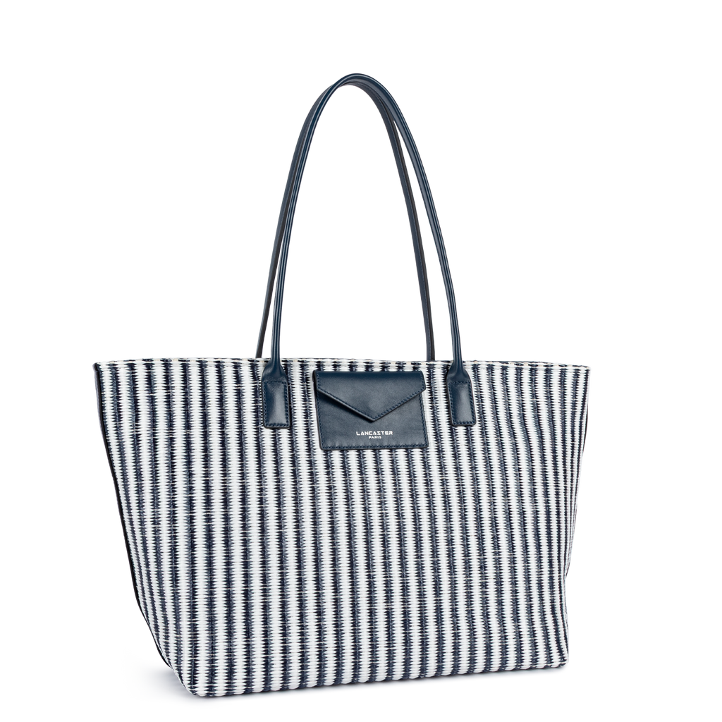 Sac cabas épaule - KBA Marinière Osier