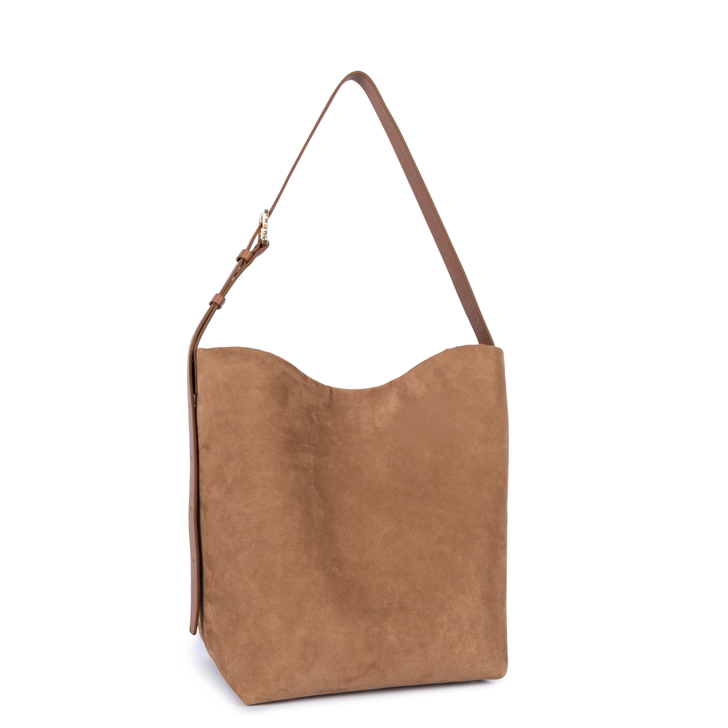 Grand sac seau - Daim