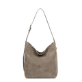 Grand sac seau - Daim