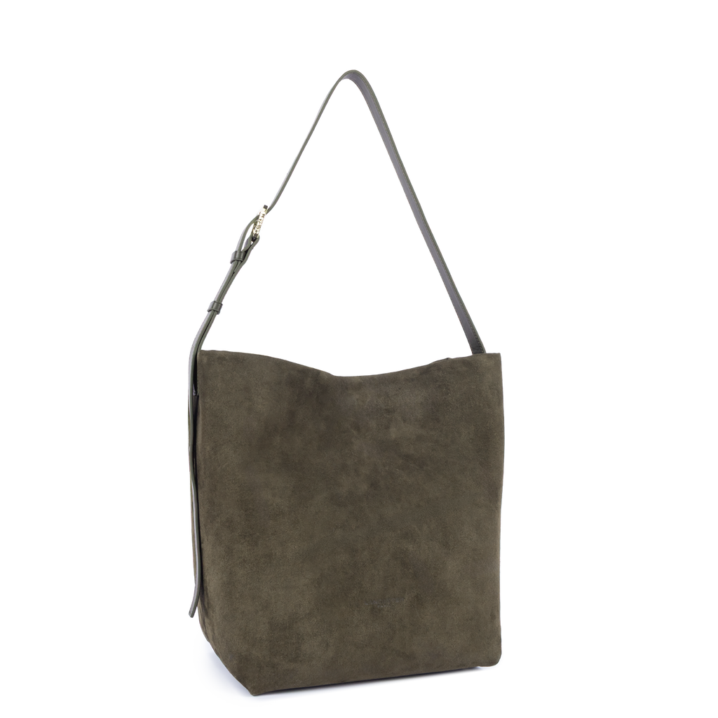 Grand sac seau - Daim