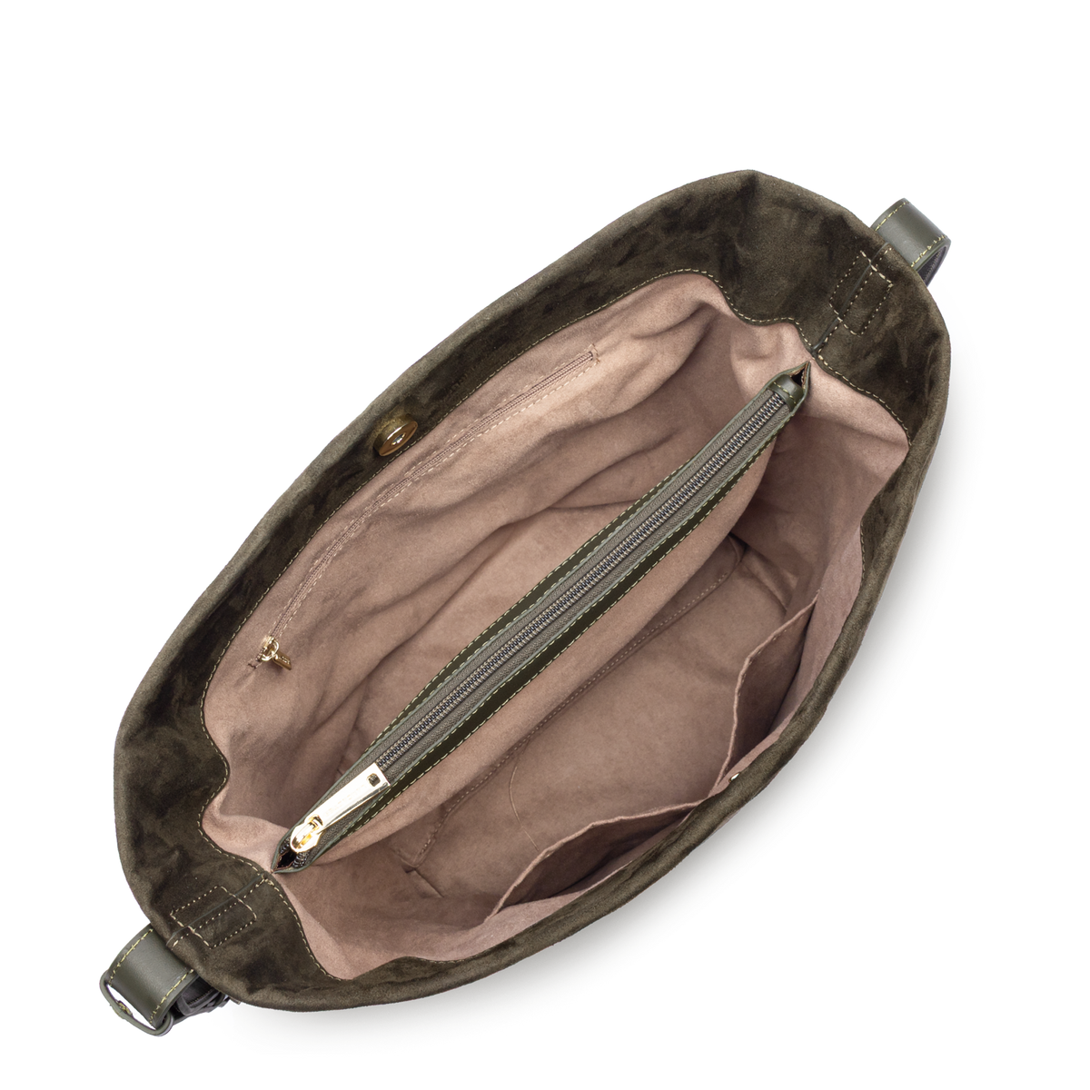 Grand sac seau - Daim