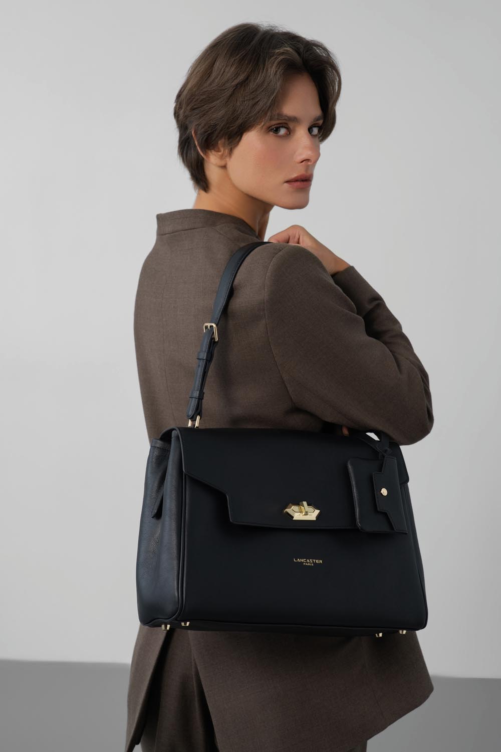 Grand sac cabas épaule - Mademoiselle Grace