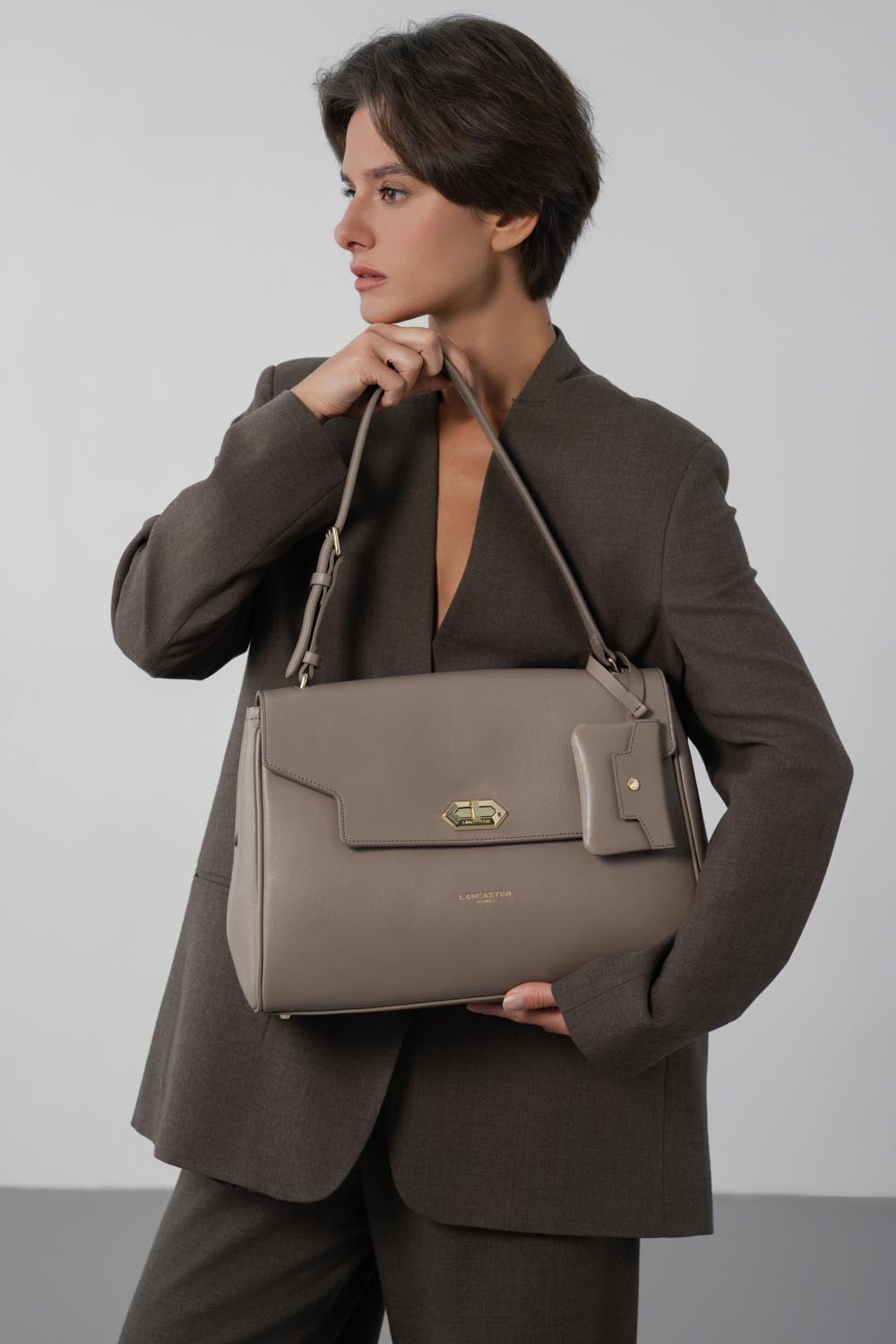 Grand sac cabas épaule - Mademoiselle Grace