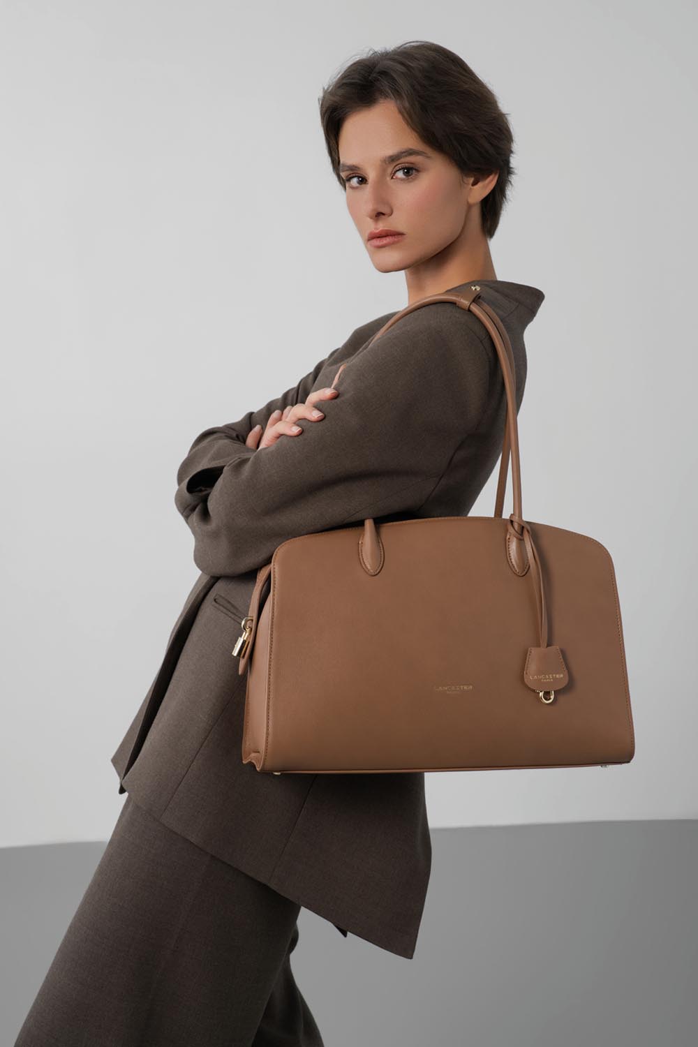 Grand sac cabas épaule - Mademoiselle Bonnie