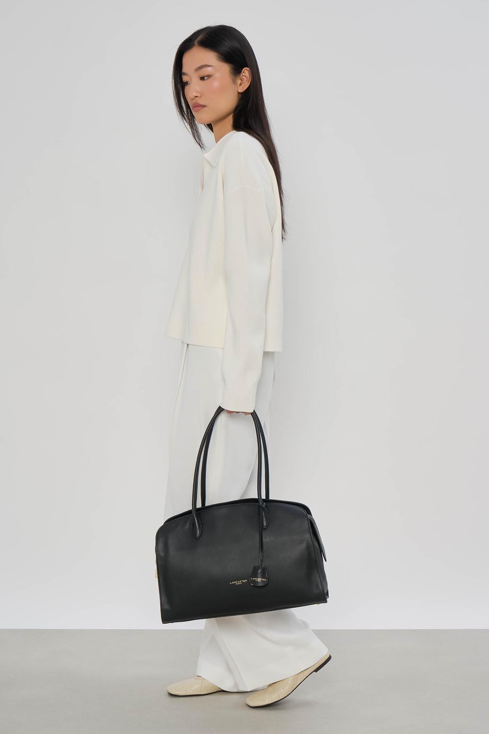 Grand sac cabas épaule - Mademoiselle Bonnie