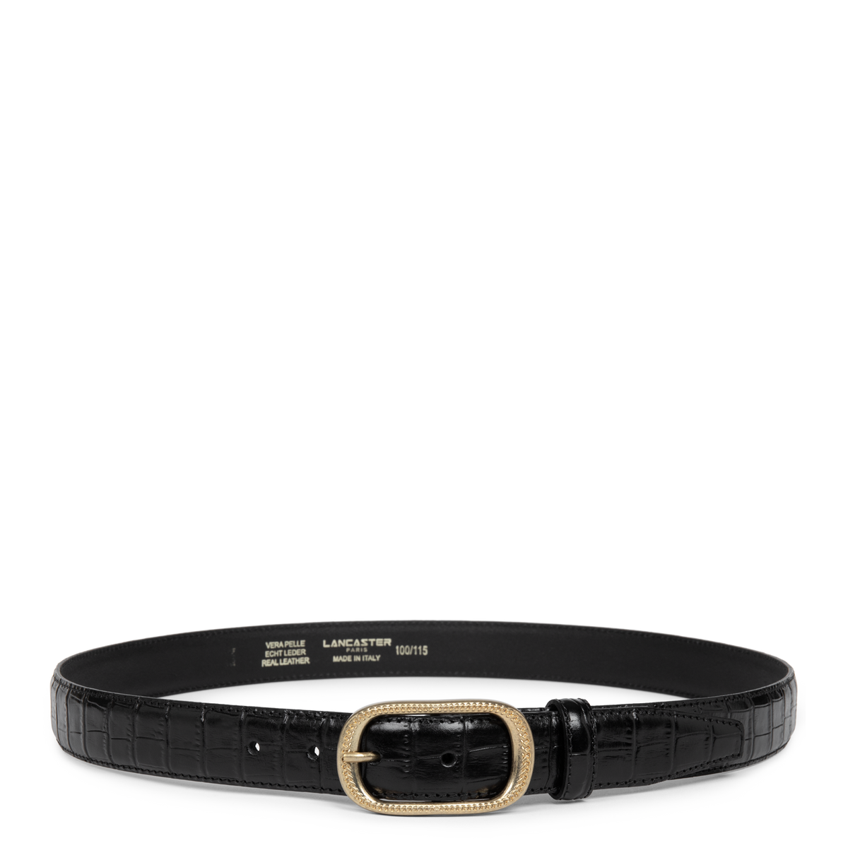 Ceinture - Ceinture Cuir Croco Femme