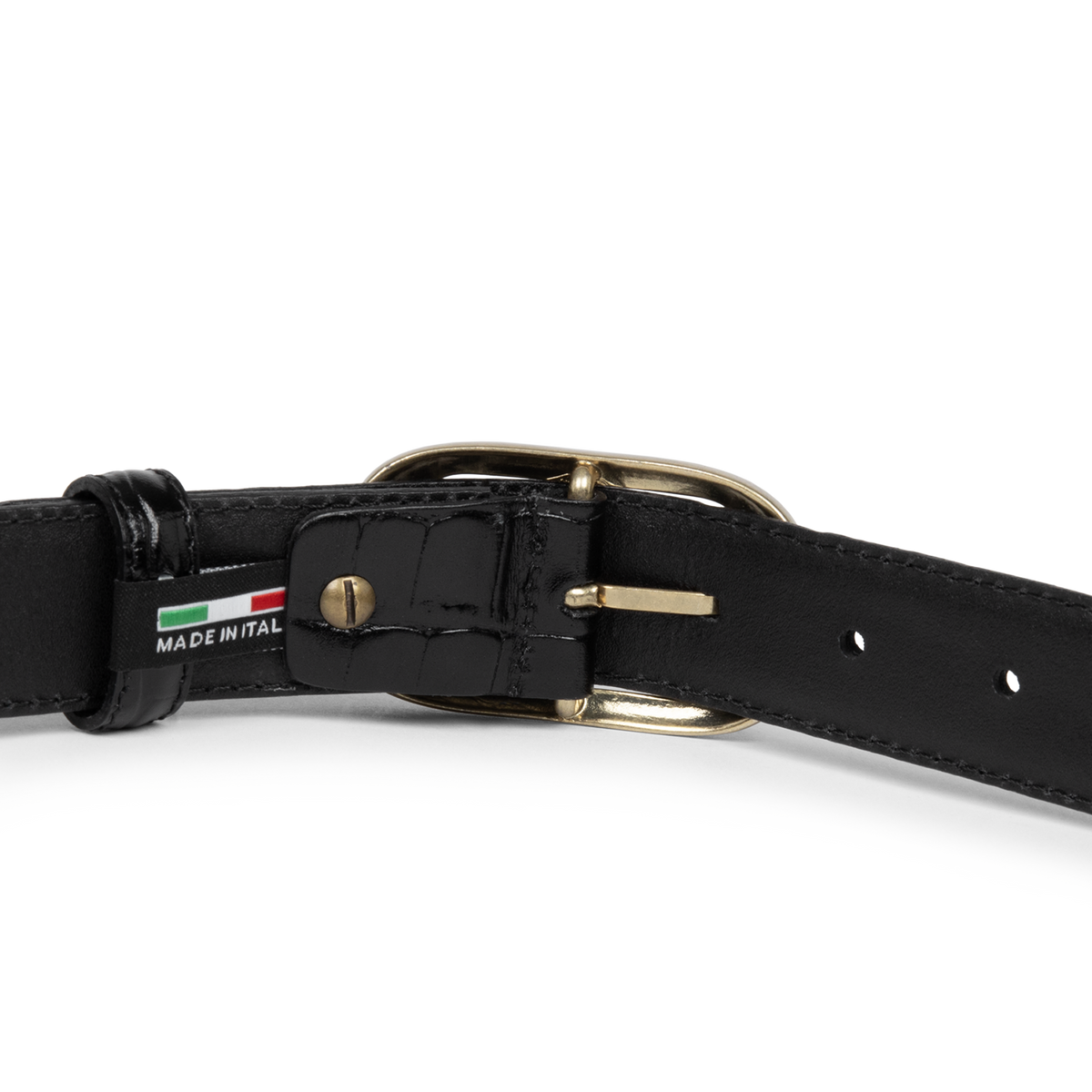 Ceinture - Ceinture Cuir Croco Femme