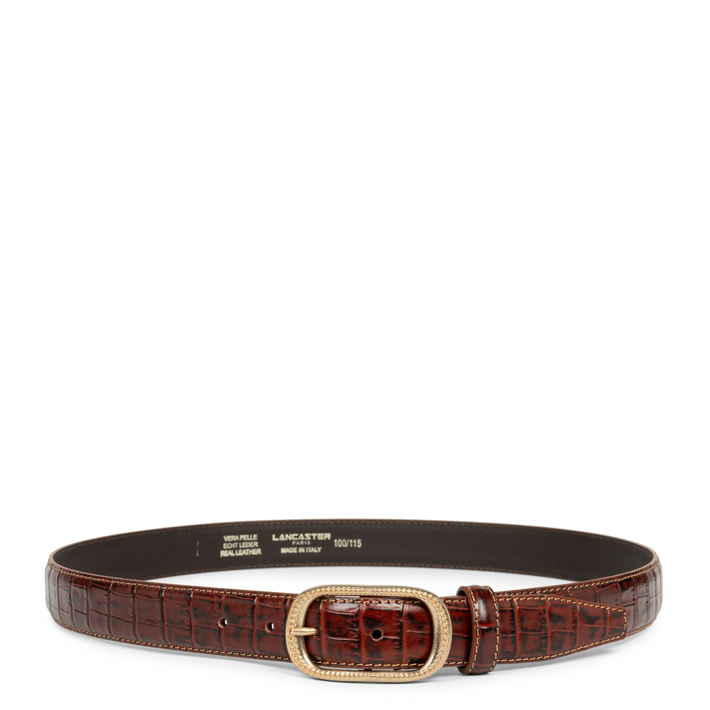 Ceinture - Ceinture Cuir Croco Femme