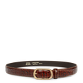 Ceinture - Ceinture Cuir Croco Femme