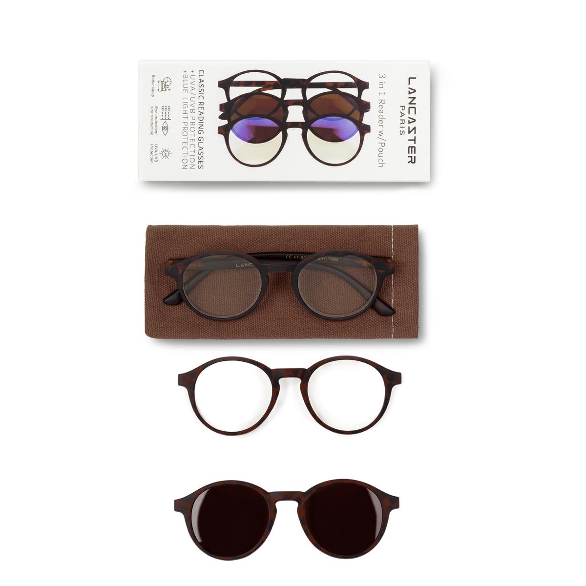 3-in-1-Lesebrille - Eyewear